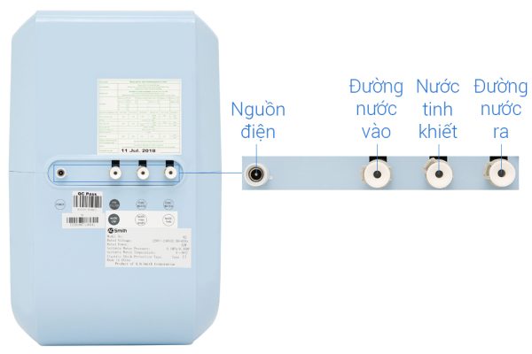 Máy lọc nước RO AOSmith M2 5 lõi