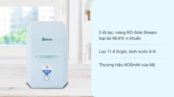 Máy lọc nước RO AOSmith M2 5 lõi
