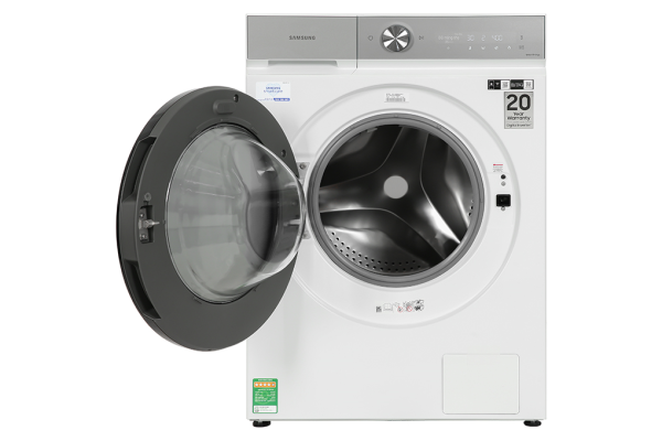 Máy giặt sấy Samsung giặt 12 kg - sấy 8 kg WD12BB944DGHSV Bespoke AI Inverter