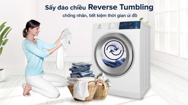 Máy sấy thông hơi Electrolux 8.5 kg EDS854J3WB  UltimateCare