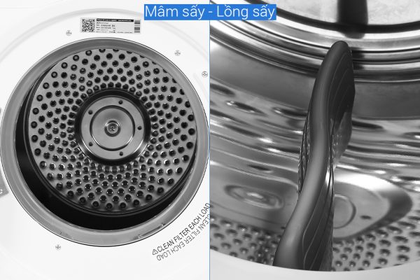 Máy sấy thông hơi Electrolux 8.5 kg EDV854J3WB UltimateCare