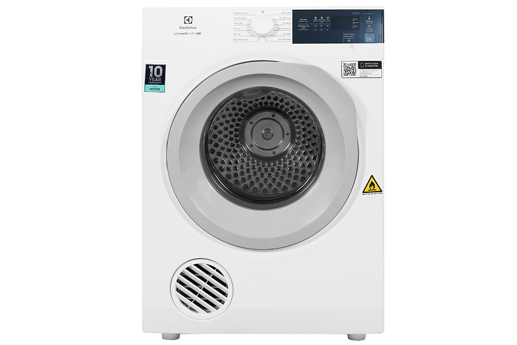 Máy sấy thông hơi Electrolux 8.5 kg EDV854J3WB UltimateCare