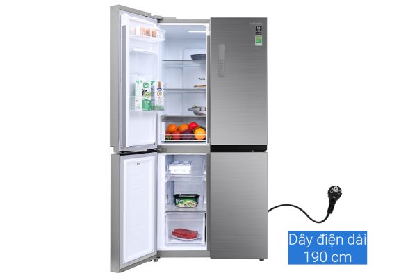 Tủ lạnh Samsung Inverter 488 lít Multi Door RF48A4010M9SV