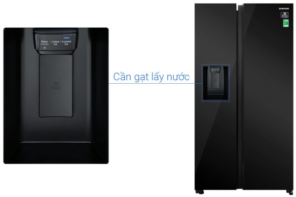 Tủ lạnh Samsung Inverter 635 lít Side By Side RS64R53012CSV
