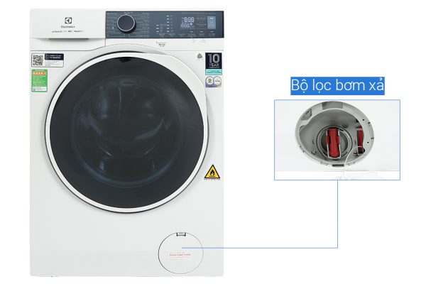 Máy giặt sấy Electrolux giặt 10 kg - sấy 7 kg EWW1024P5WB UltimateCare 500 Inverter