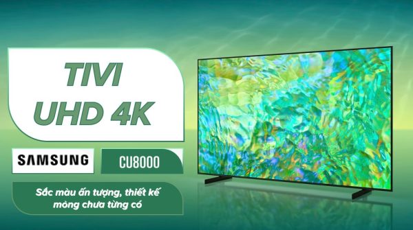 Smart Tivi Samsung 4K 43 inch UA43CU8000