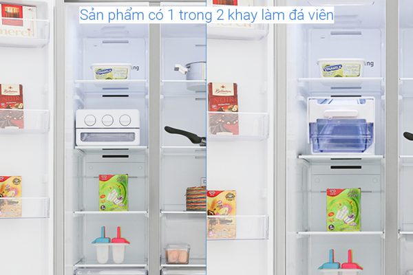 Tủ lạnh Samsung Inverter 655 lít Side By Side RS62R5001M9SV