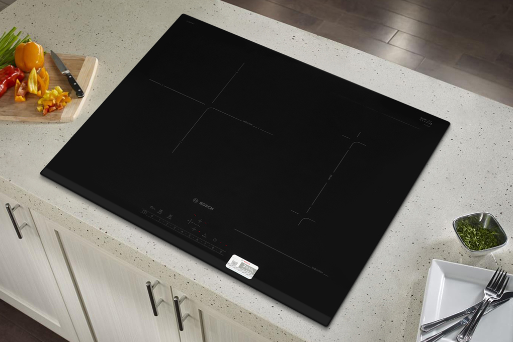 Bếp từ 3 vùng nấu lắp âm Bosch PVJ631FB1E