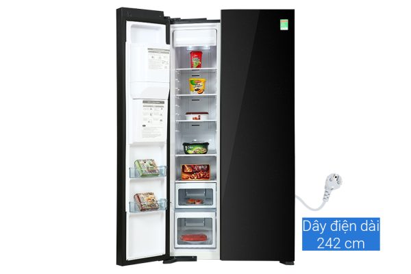 Tủ lạnh Hitachi R-SX800GPGV0 GBK Inverter 573 lít Side By Side