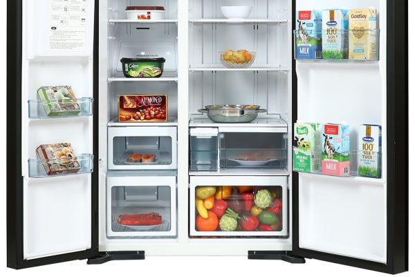 Tủ lạnh Hitachi R-SX800GPGV0 GBK Inverter 573 lít Side By Side