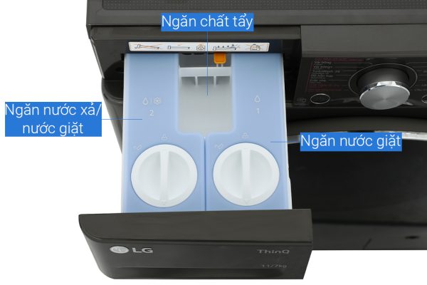 Máy giặt sấy LG FV1411H3BA Inverter giặt 11 kg - sấy 7 kg
