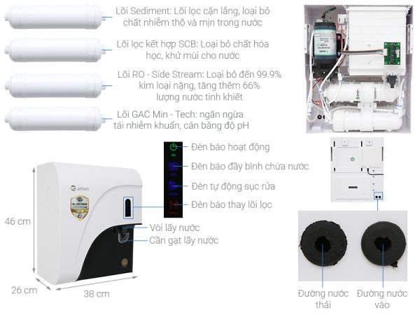 Máy lọc nước RO AOSmith C2