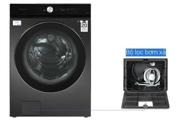Máy giặt Samsung 24 kg WF24B9600KVSV Bespoke AI Inverter