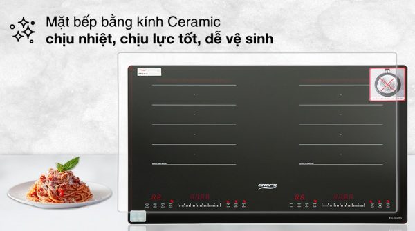 Bếp từ đôi lắp âm Chef's EH - DIH203