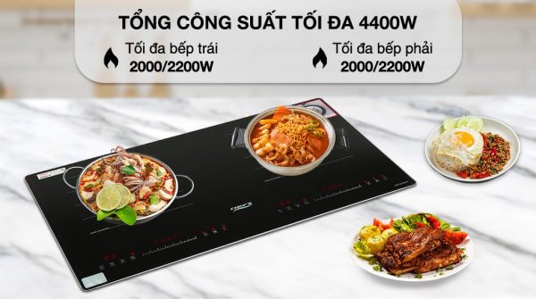 Bếp từ đôi lắp âm Chef's EH - DIH203