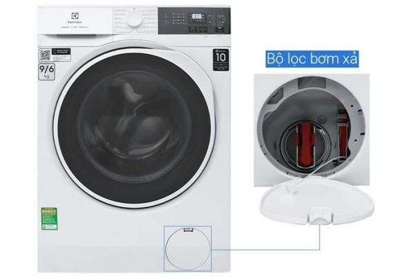 Máy giặt sấy 9 kg - sấy 6 kg EWW9024P3WC Electrolux UltimateCare 300 Inverter