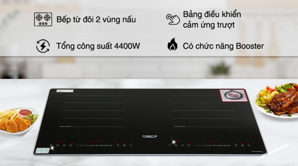 Bếp từ đôi lắp âm Chef's EH - DIH203