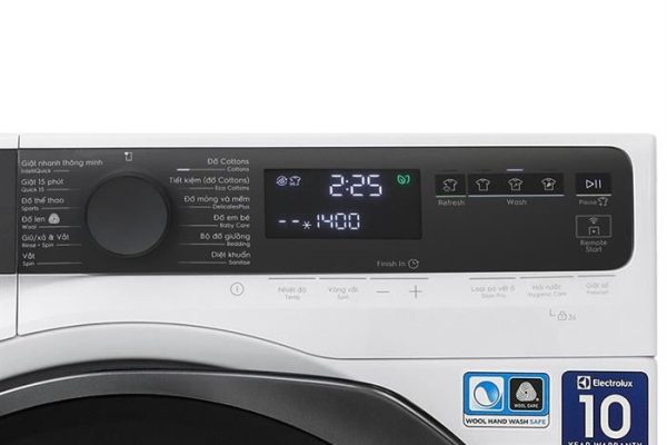 Máy giặt Electrolux 10 kg EWF1043R7WC UltimateCare 700 Inverter