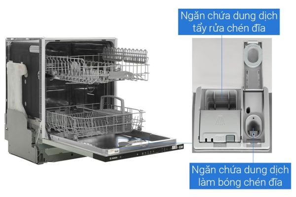 Máy rửa chén âm tủ Bosch SMV25BX03R