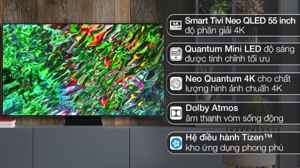 Smart Tivi Neo QLED Samsung AI 4K 55 inch QA55QN90B